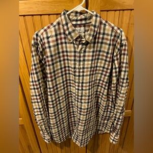 Croft & Barrow Multicolor Plaid Casual Shirt